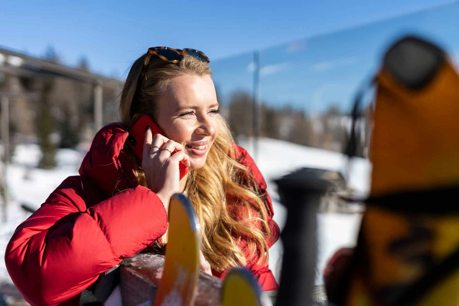 Homeoffice mit Bergblick